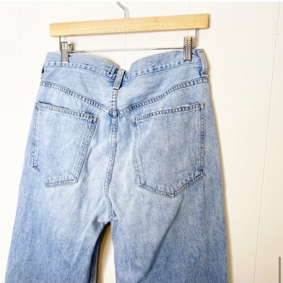 Agolde Crisscross Upsized High Rise Jeans in Suburbia 29 - Picture 10 of 11